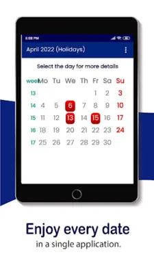 Thailand calendar 2024 android App screenshot 2